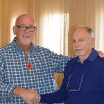 Permalink to: U3A President presentation of gift voucher