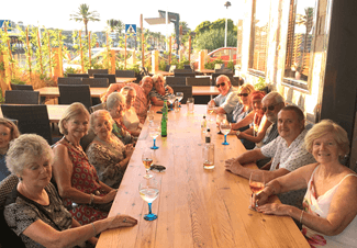 Canasta group dinner 20th August 2018