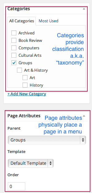 CategoriesPageAttributes