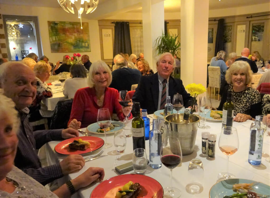 A PERSONAL VIEW OF THE U3A DINING OUT EVENING  TUESDAY 7TH JANUARY 2020 By  MAX MAXWELL