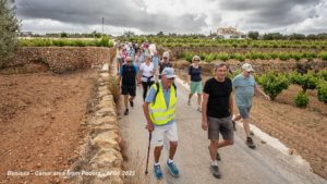 TEULADA - Countryside camis Railway via Cemetery - Tue
