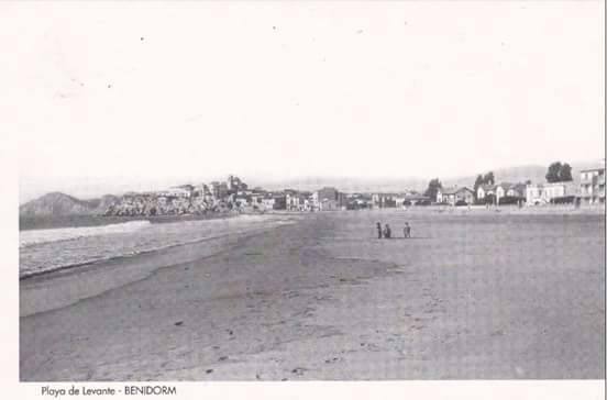 Undated Benidorm Beach