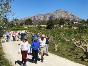 JAVEA - Cemetery to Benimadrocs -Thur